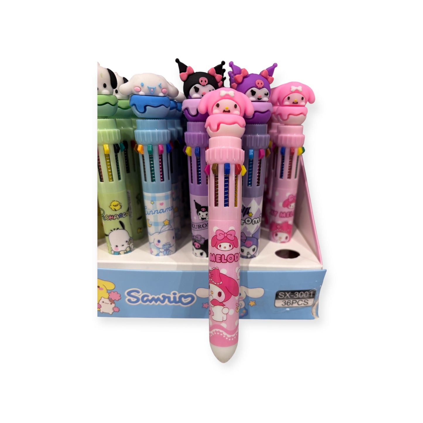 Sanrio Pens with 10 Colours