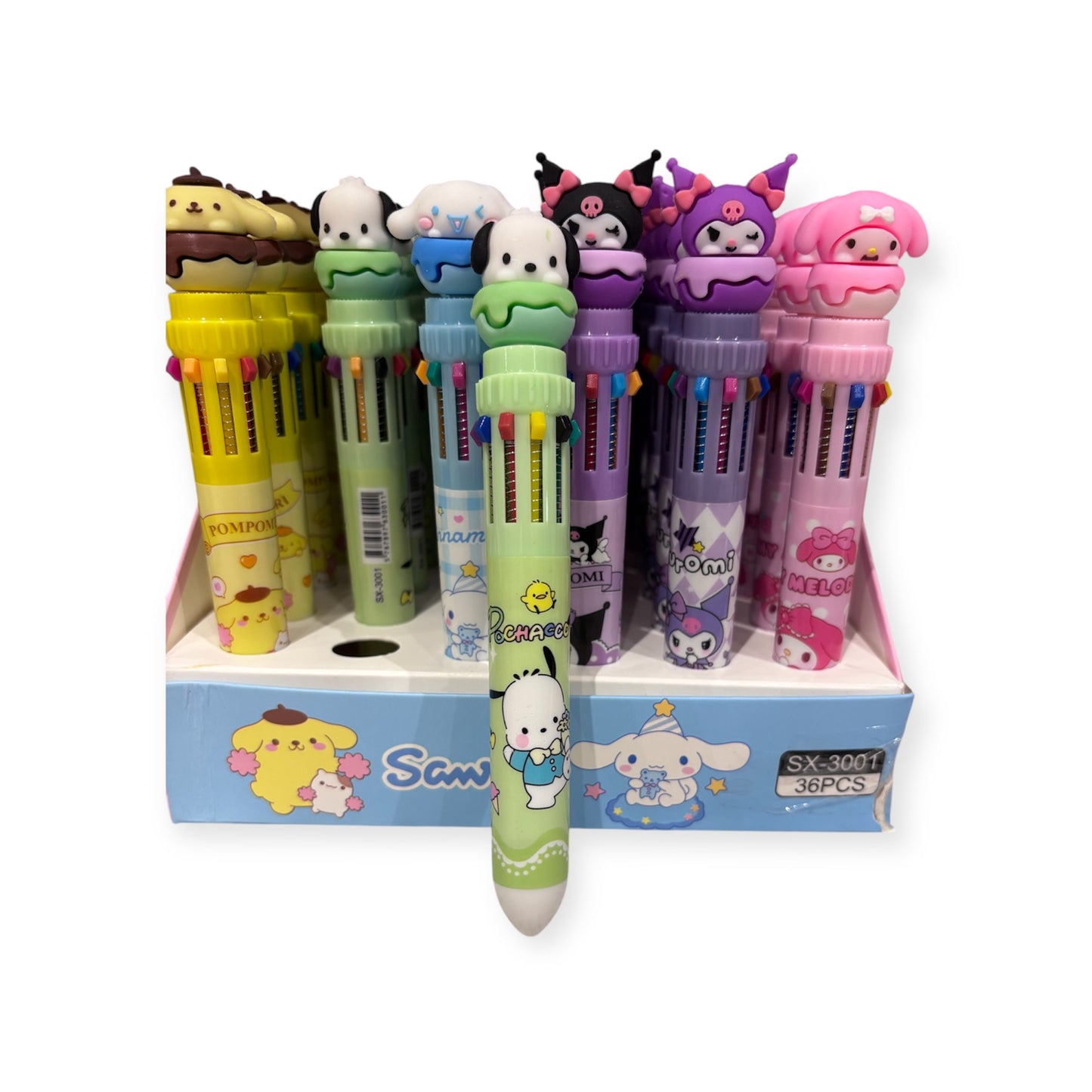 Sanrio Pens with 10 Colours