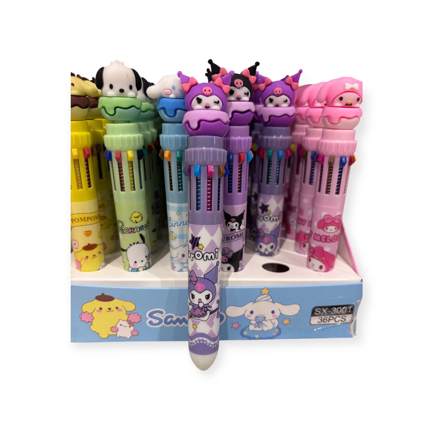 Sanrio Pens with 10 Colours