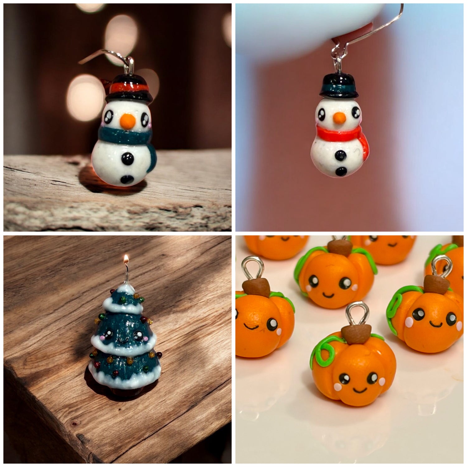 Handmade Polymer Clay Charms