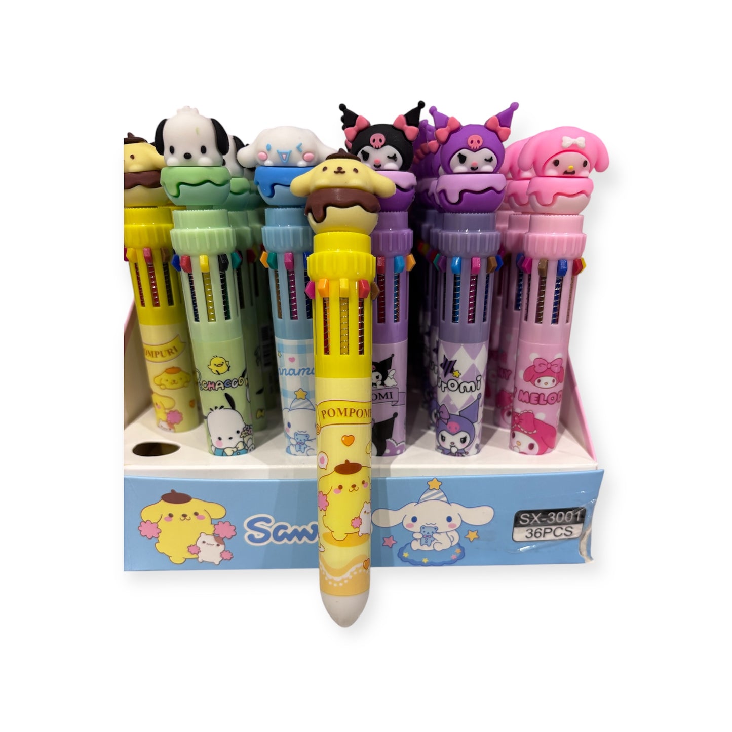 Sanrio Pens with 10 Colours