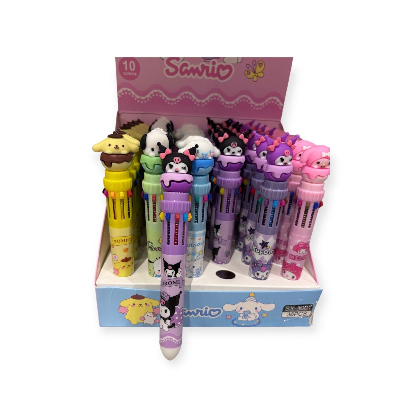 Sanrio Pens with 10 Colours