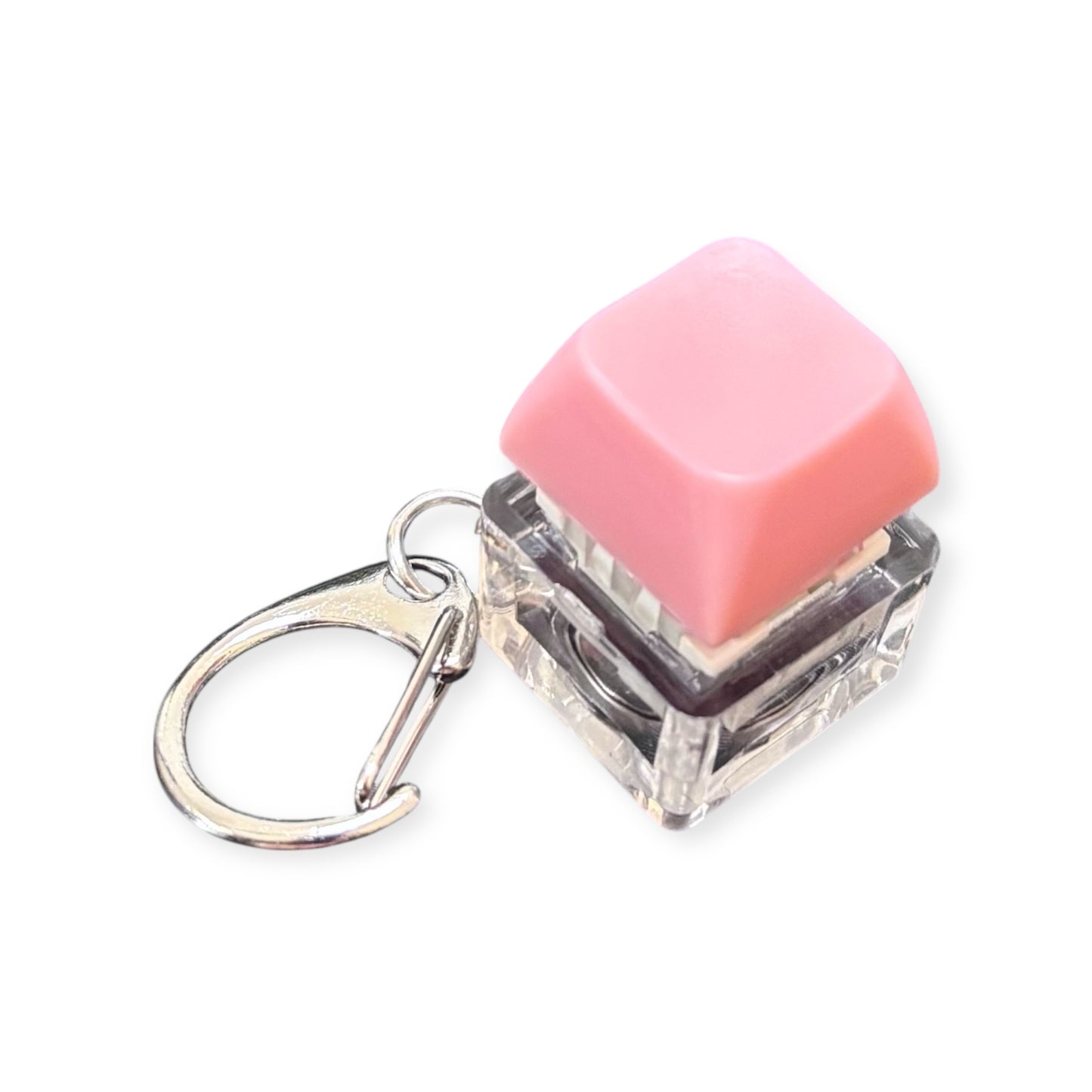 Keyboard Fidget Keychain with LED Light