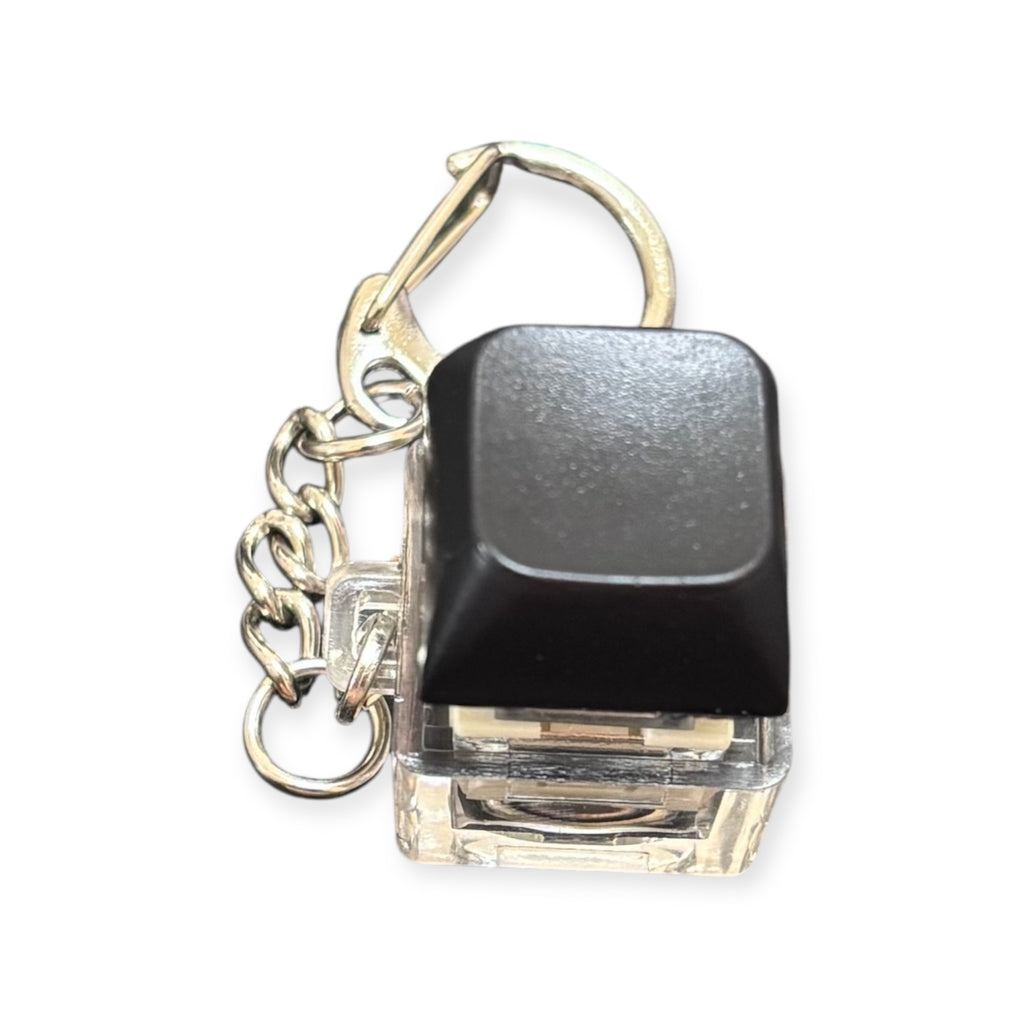 Keyboard Fidget Keychain with LED Light