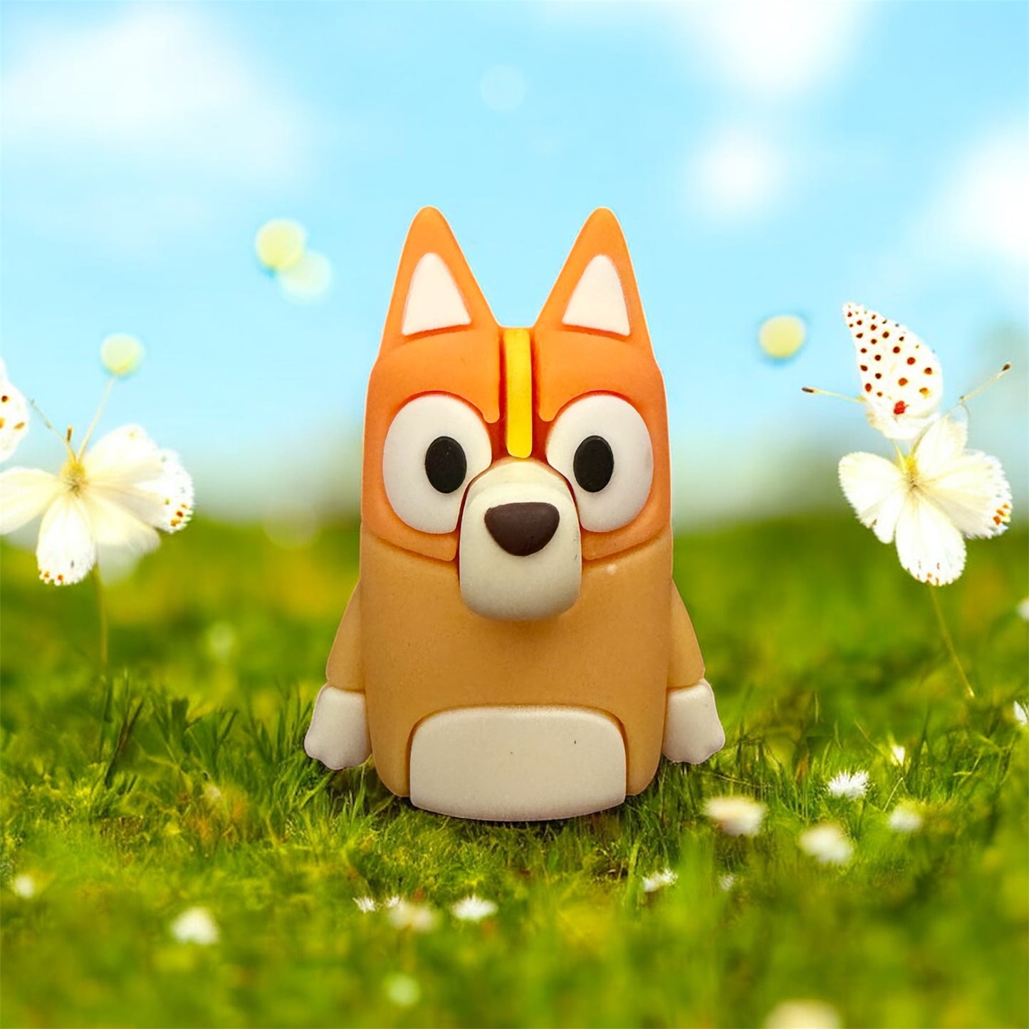 Cute Cartoon Bluey and Bingo Sharpeners