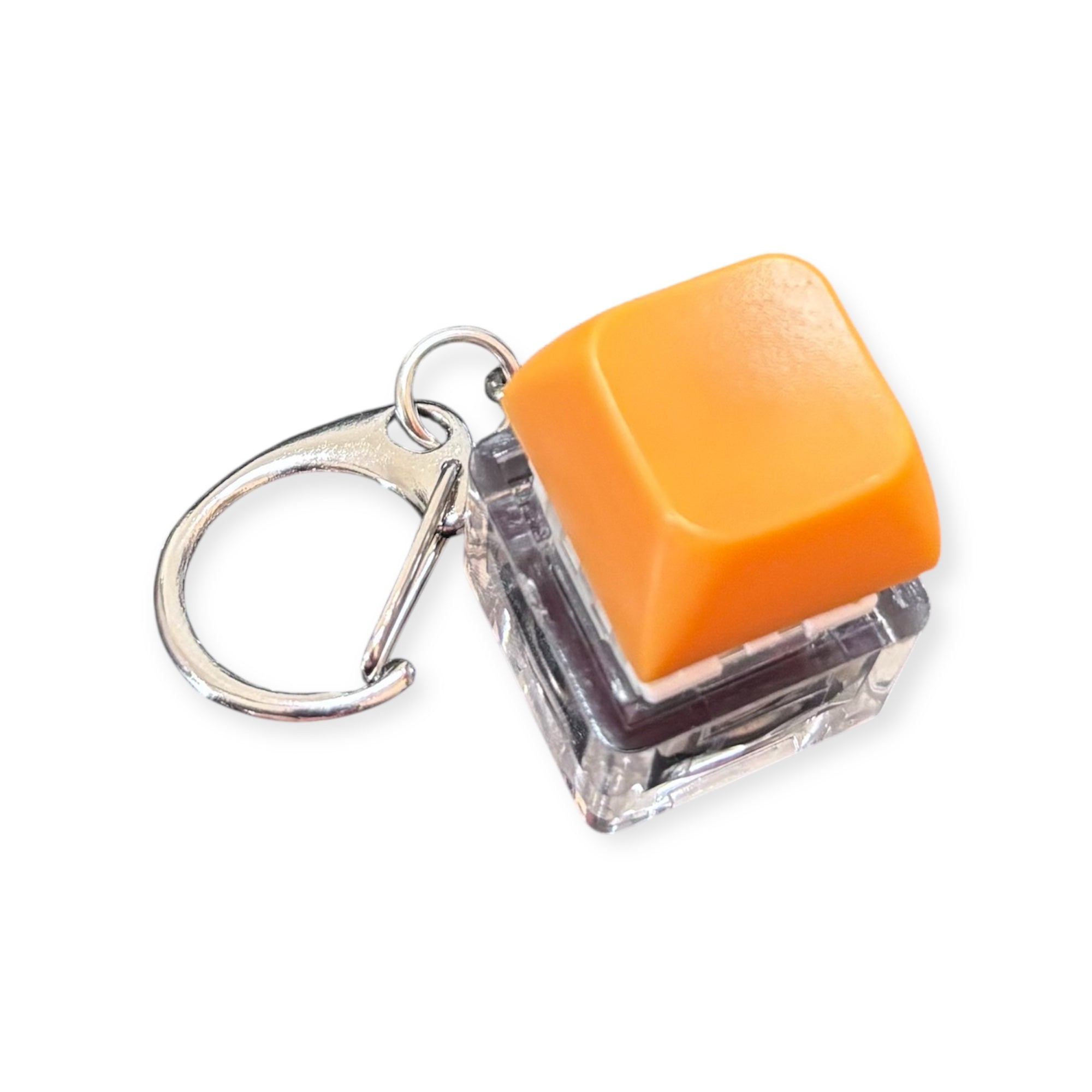 Keyboard Fidget Keychain with LED Light