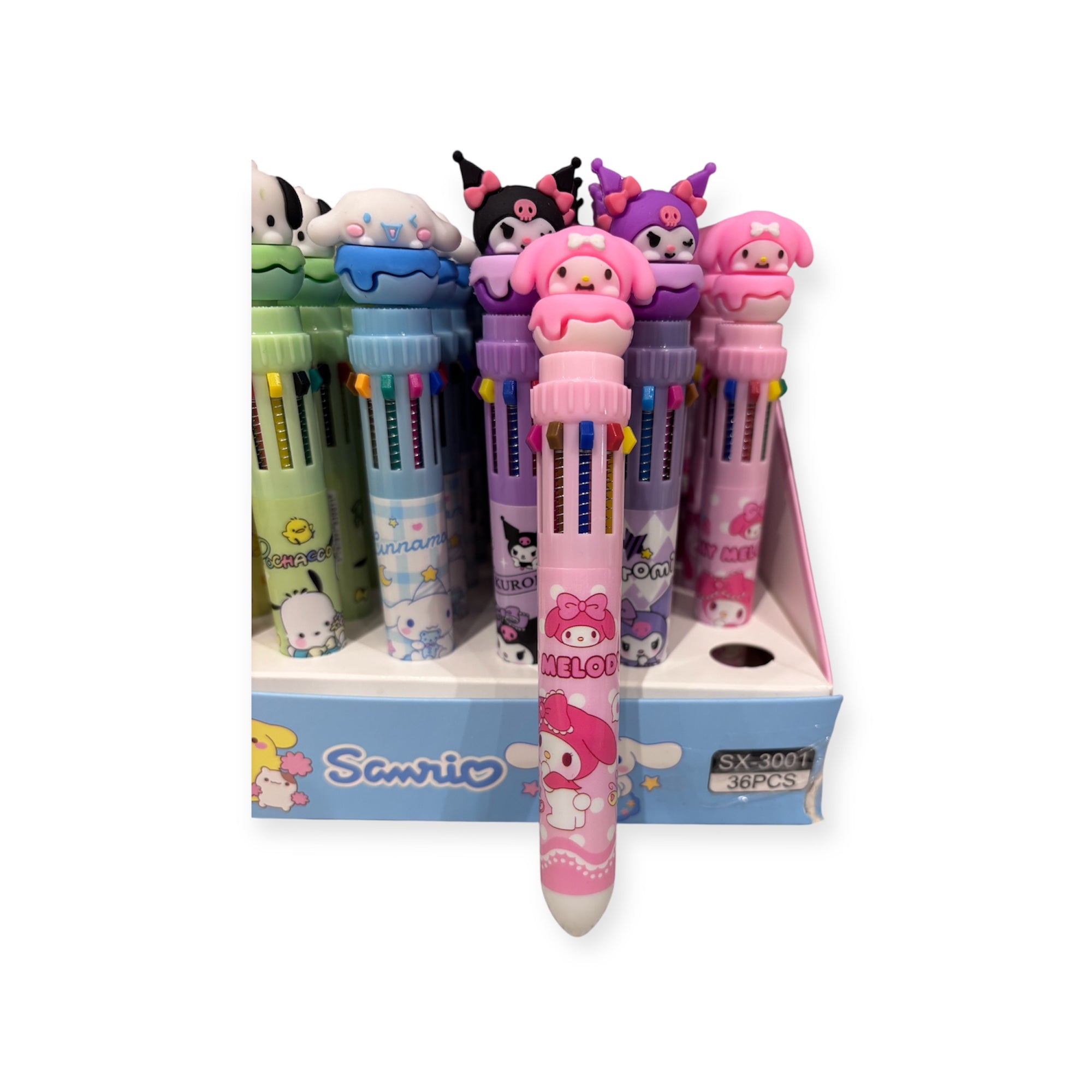 Sanrio Pens with 10 Colours