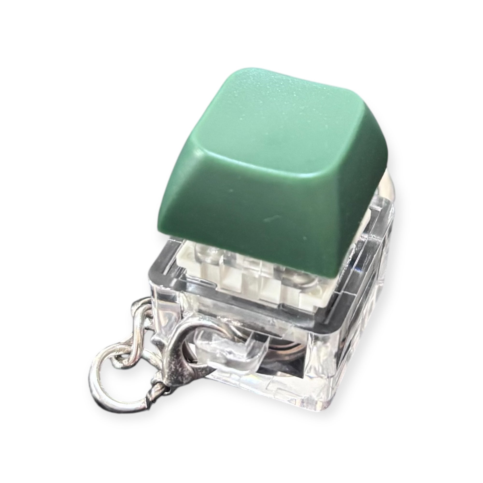 Keyboard Fidget Keychain with LED Light