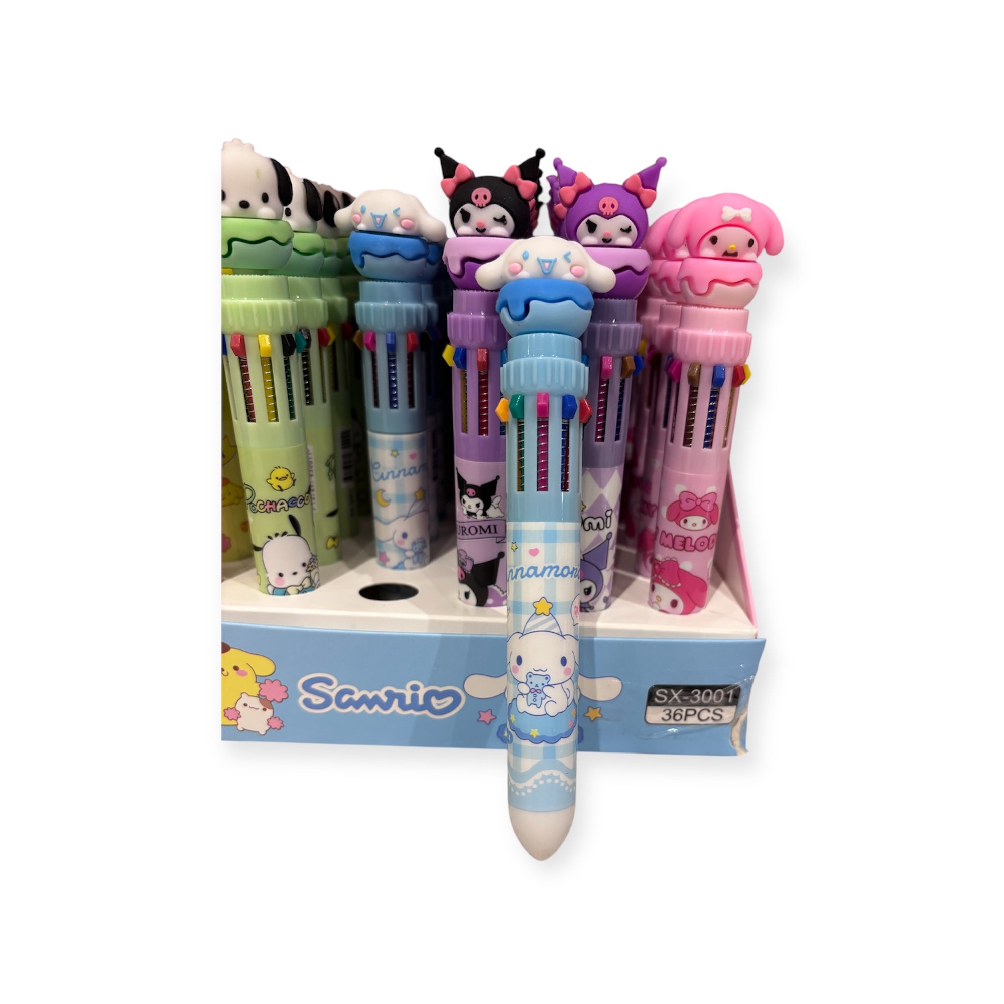 Sanrio Pens with 10 Colours