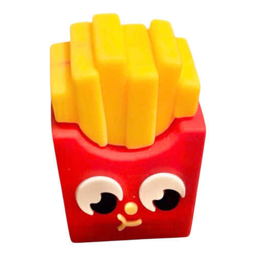 Cute Cartoon Burger & Fries Character Pencil Sharpeners