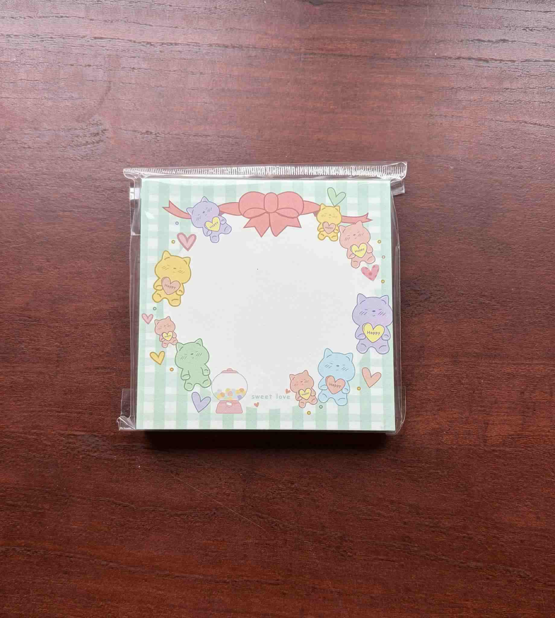 Cute Memo Notepad